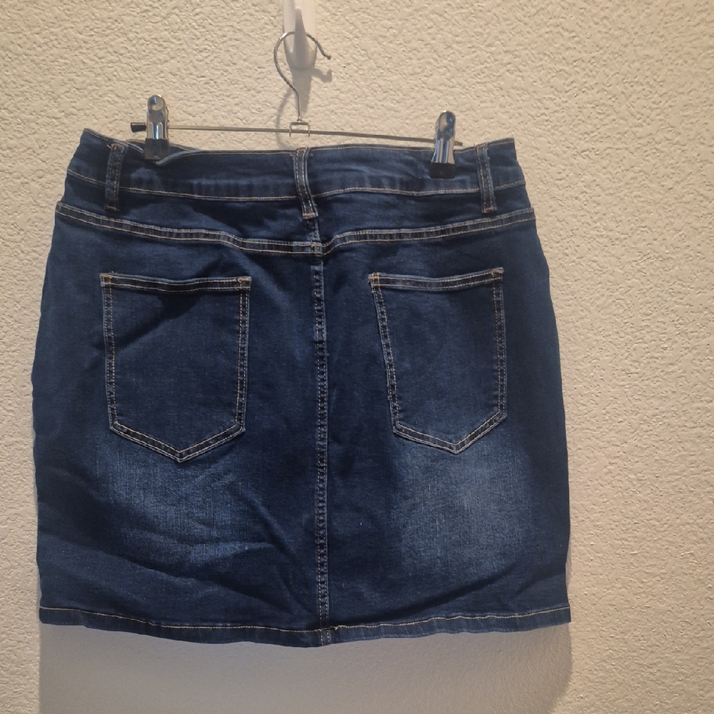 Denim Blue Skirt